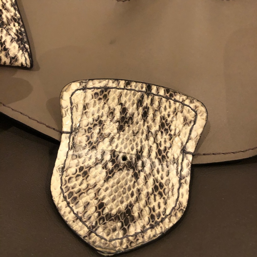 Michael Kors Collection Shoulder Bag with Python - Picture 6 of 9